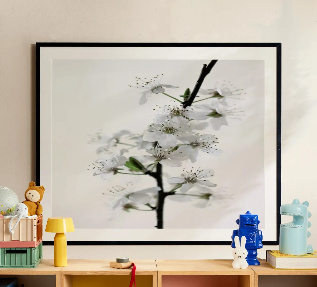 White Blossoms poster da Studio Nahili