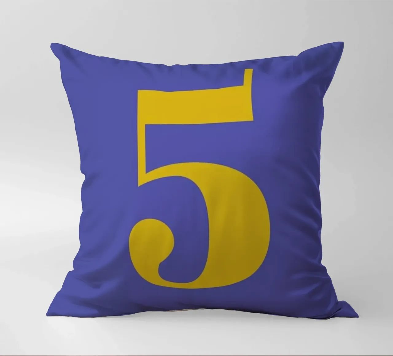 Blue Number 5 cuscino da Studio One