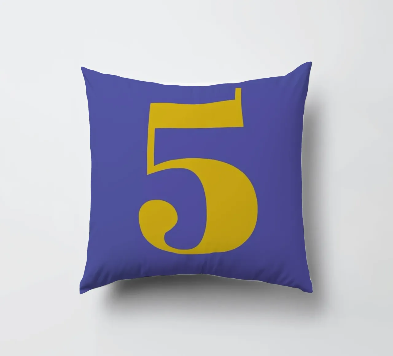 Blue Number 5 cuscino da Studio One