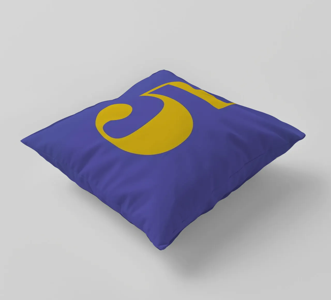 Blue Number 5 cuscino da Studio One