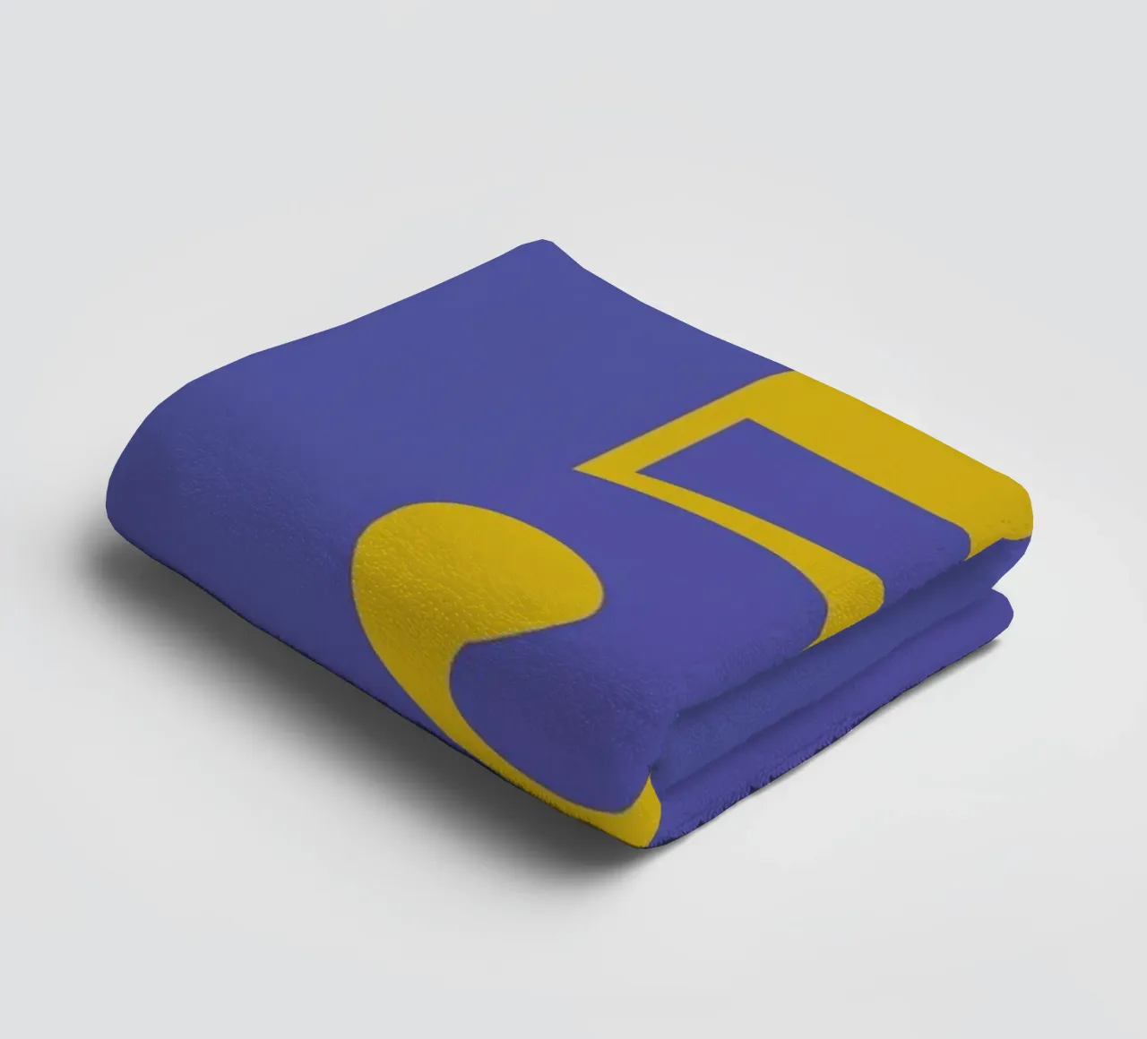 Blue Number 5 asciugamano da bagno da Studio One