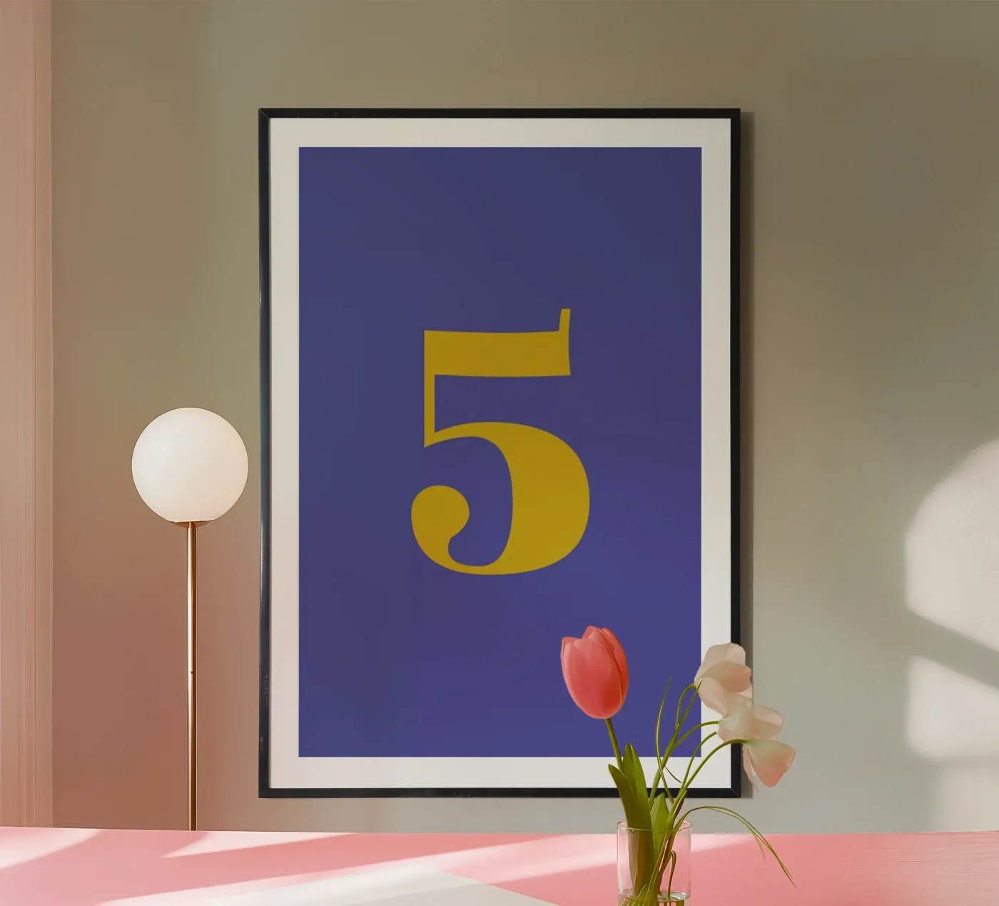 Blue Number 5 poster da Studio One
