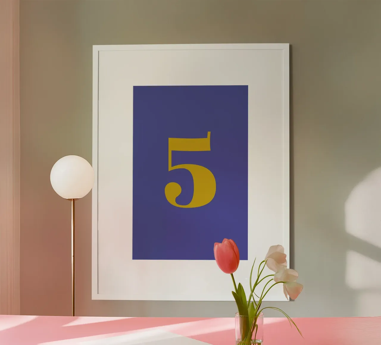 Blue Number 5 poster da Studio One