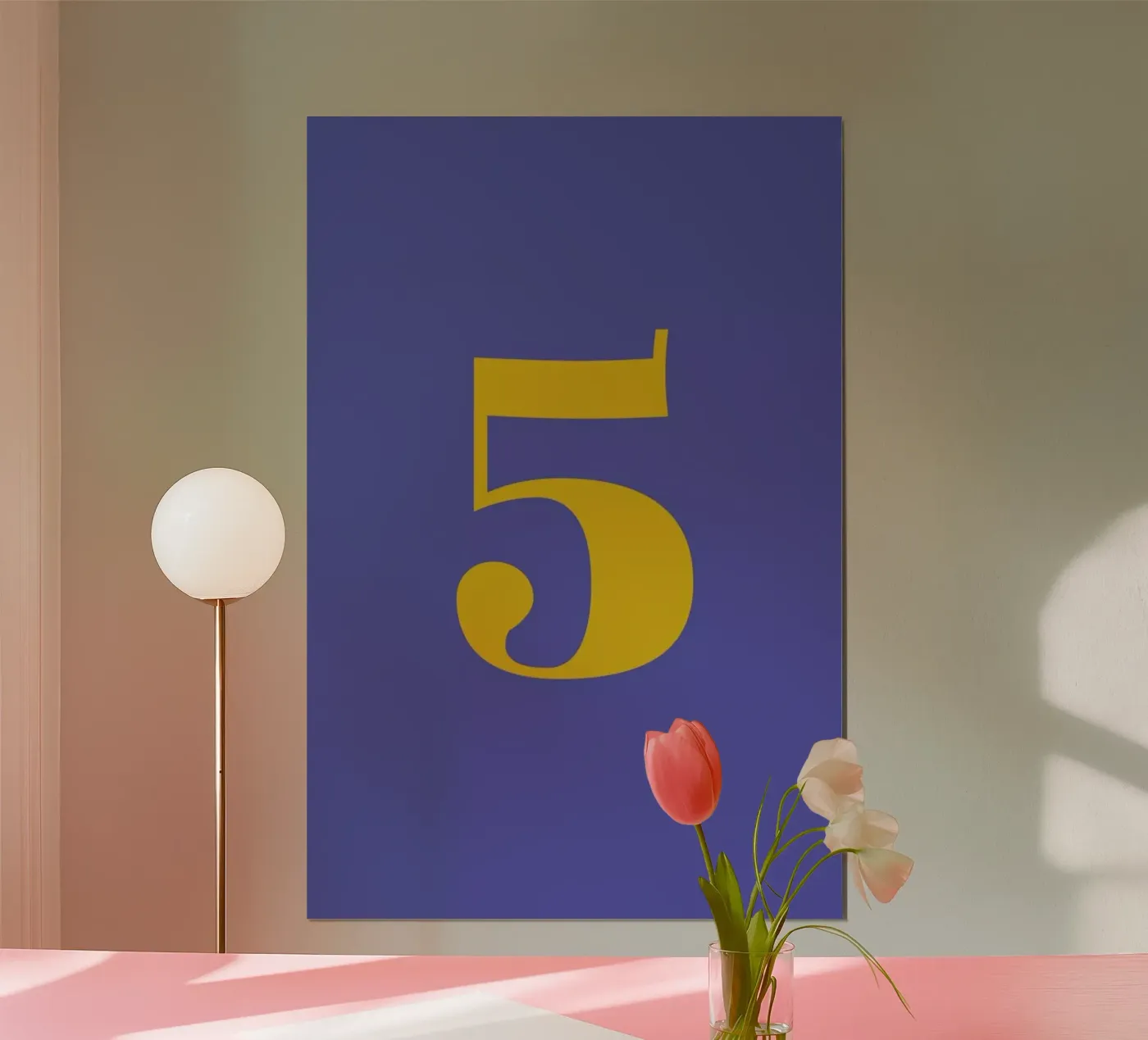 Blue Number 5 poster da Studio One