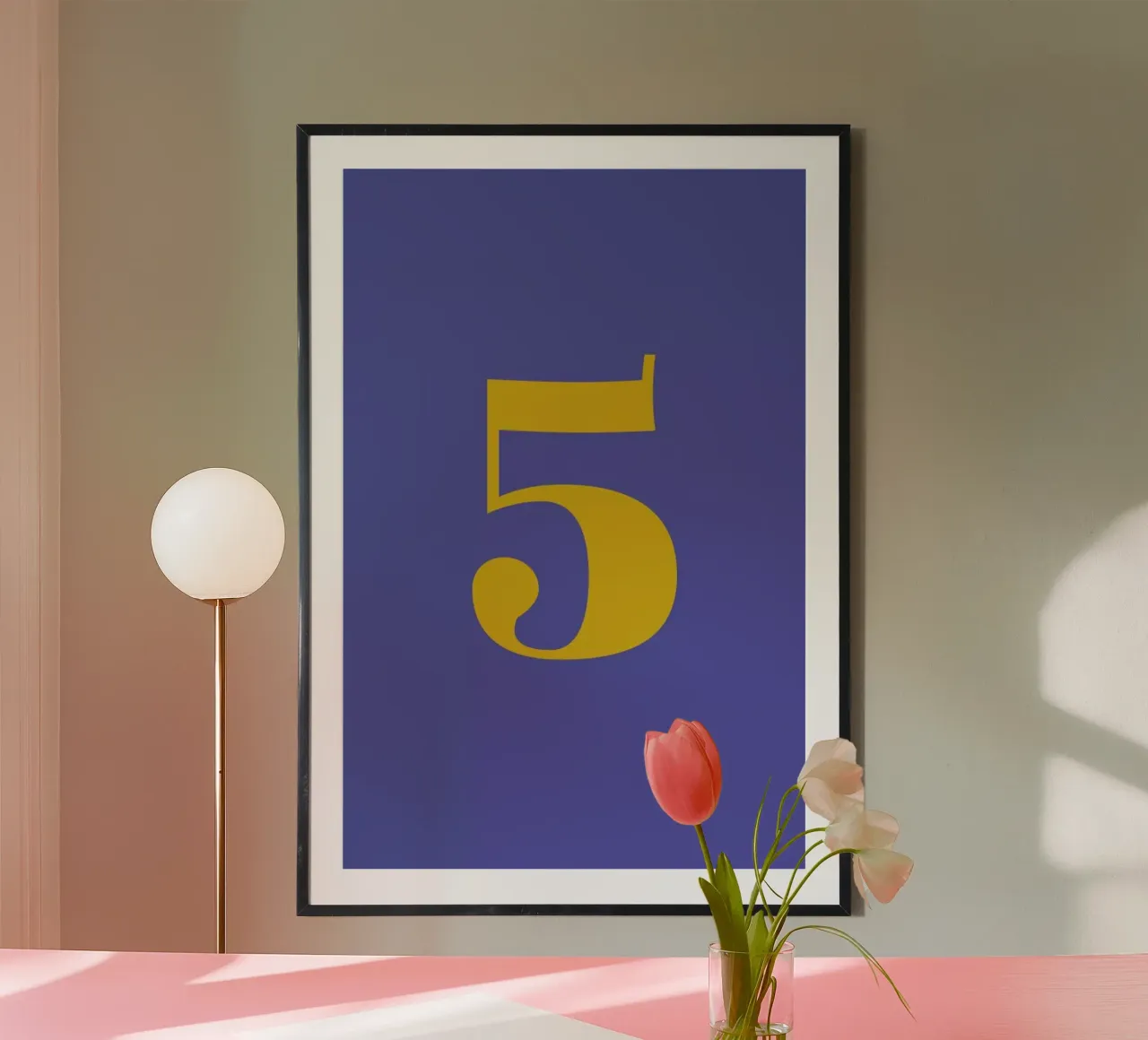 Blue Number 5 poster da Studio One