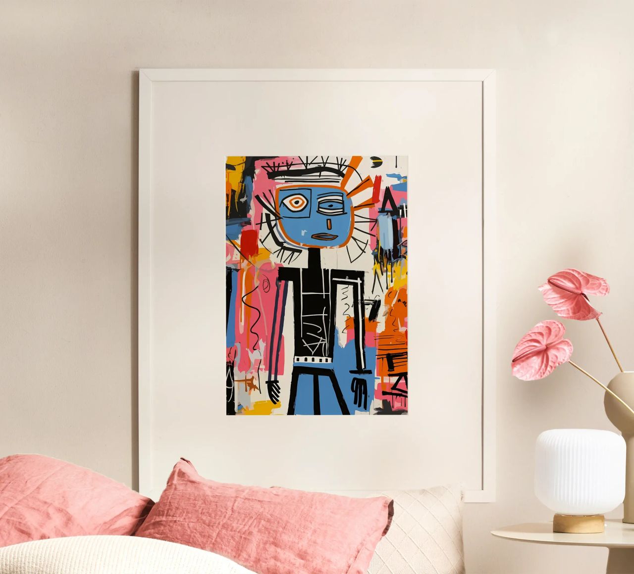 Menschliche Figur Malerei Poster von Caeson