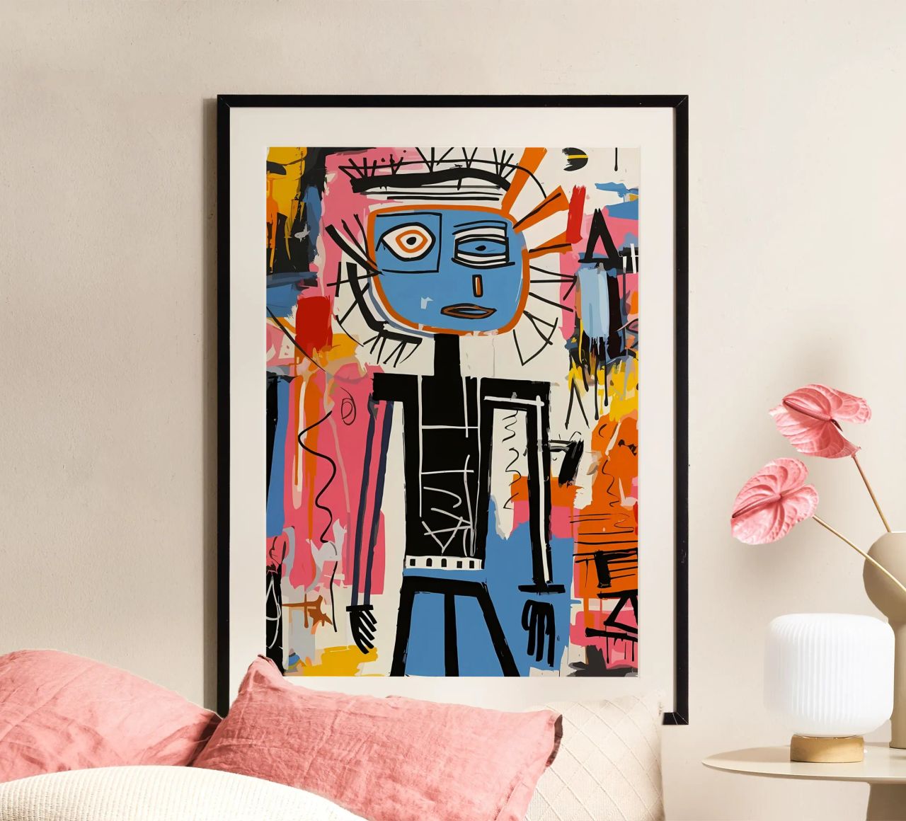 Menschliche Figur Malerei Poster von Caeson