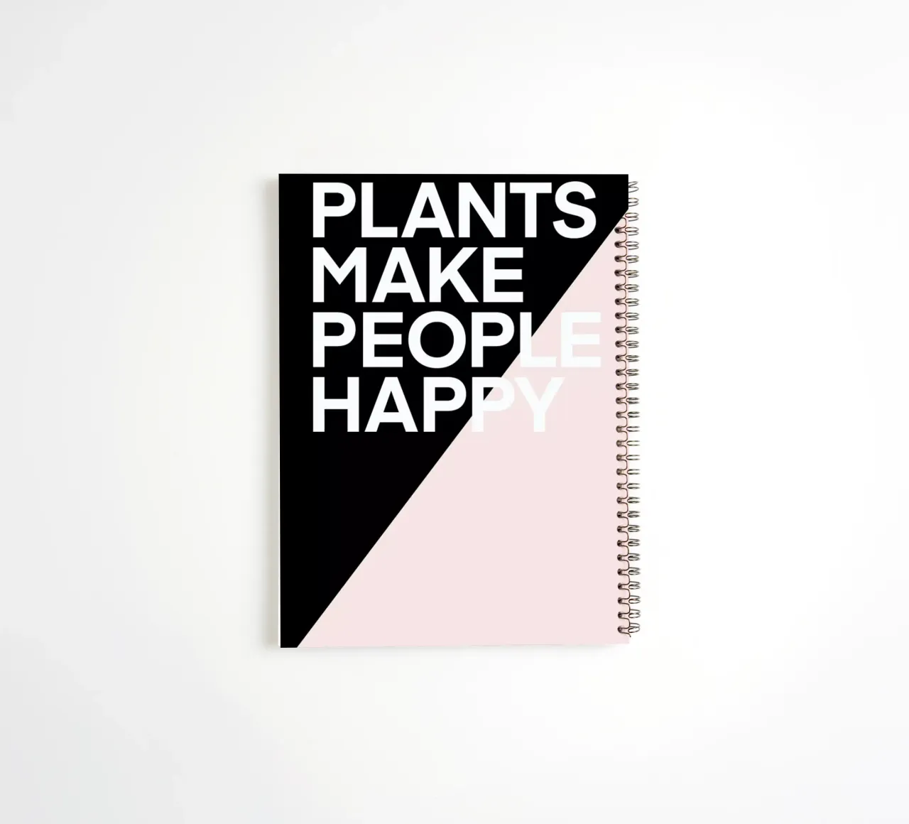 Happy spiral notebook by Evita Witzenhausen