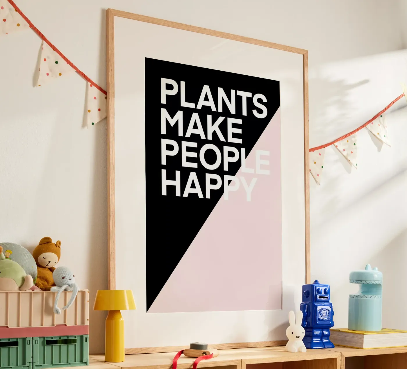 Happy poster van Evita Witzenhausen