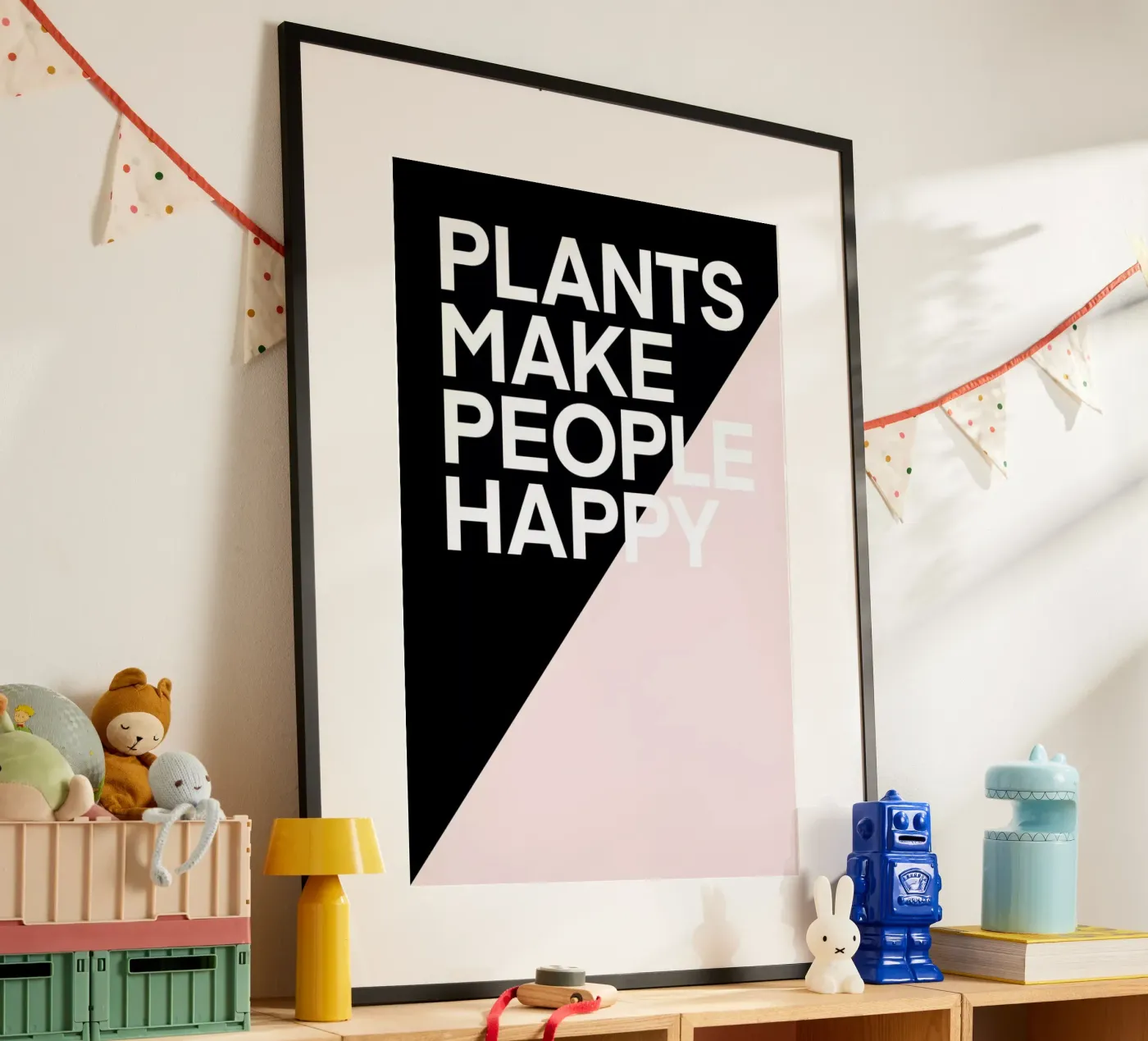 Happy poster van Evita Witzenhausen