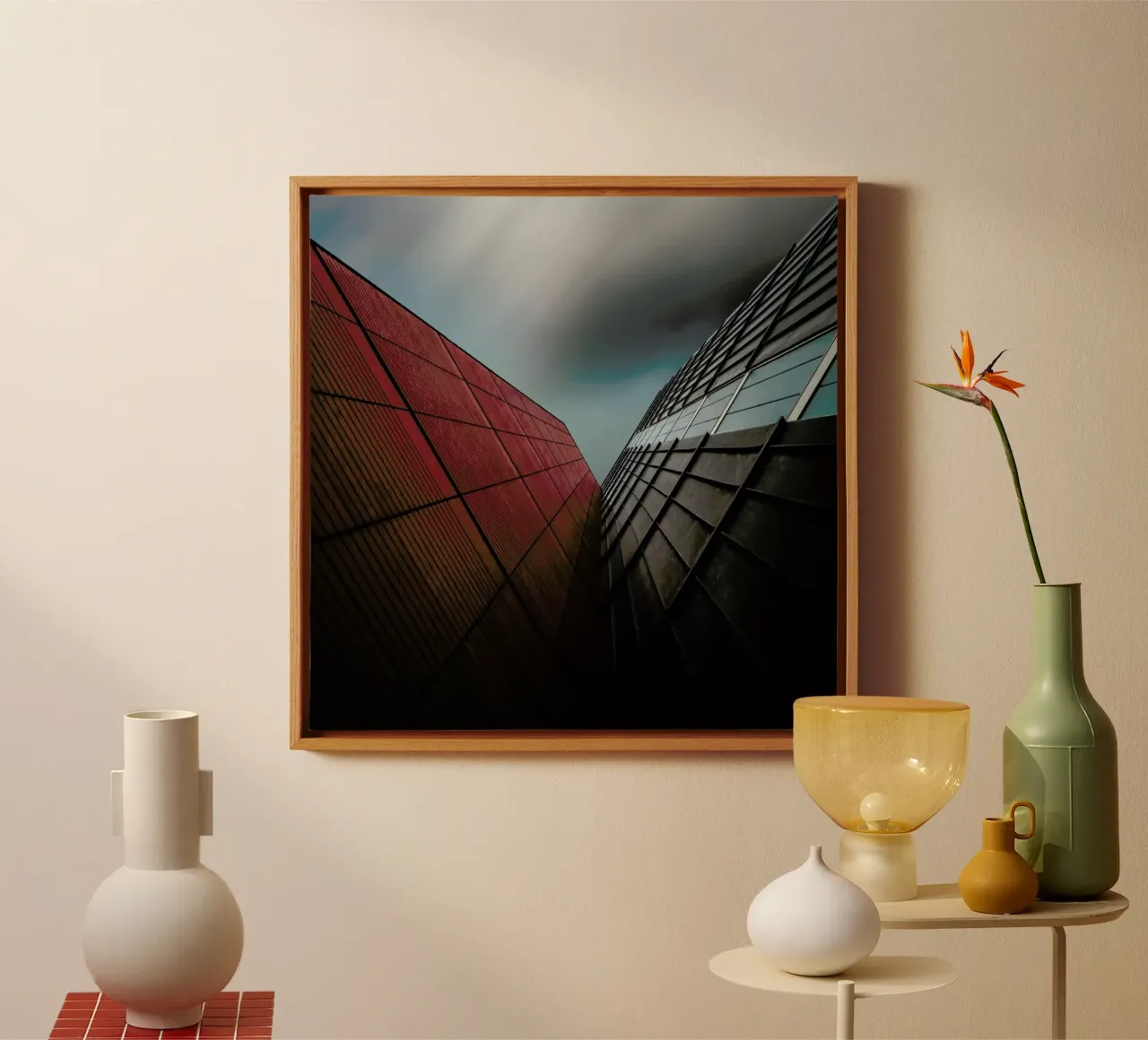 The Visor - Gilbertclaes tela con Cornice a cassetta da Pictufy