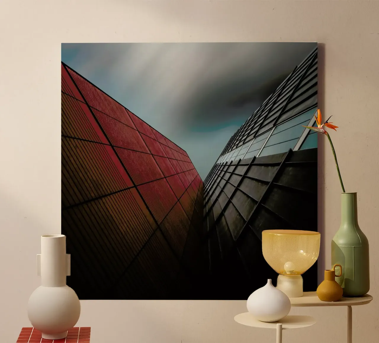 The Visor - Gilbertclaes tela con Cornice a cassetta da Pictufy