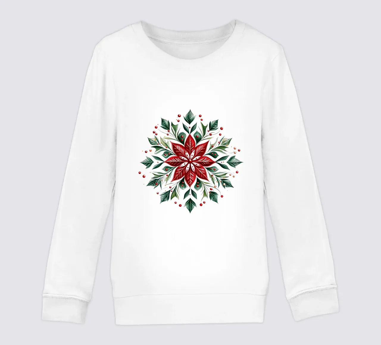 Mandala di Natale felpa bambino da Spiritual Touch