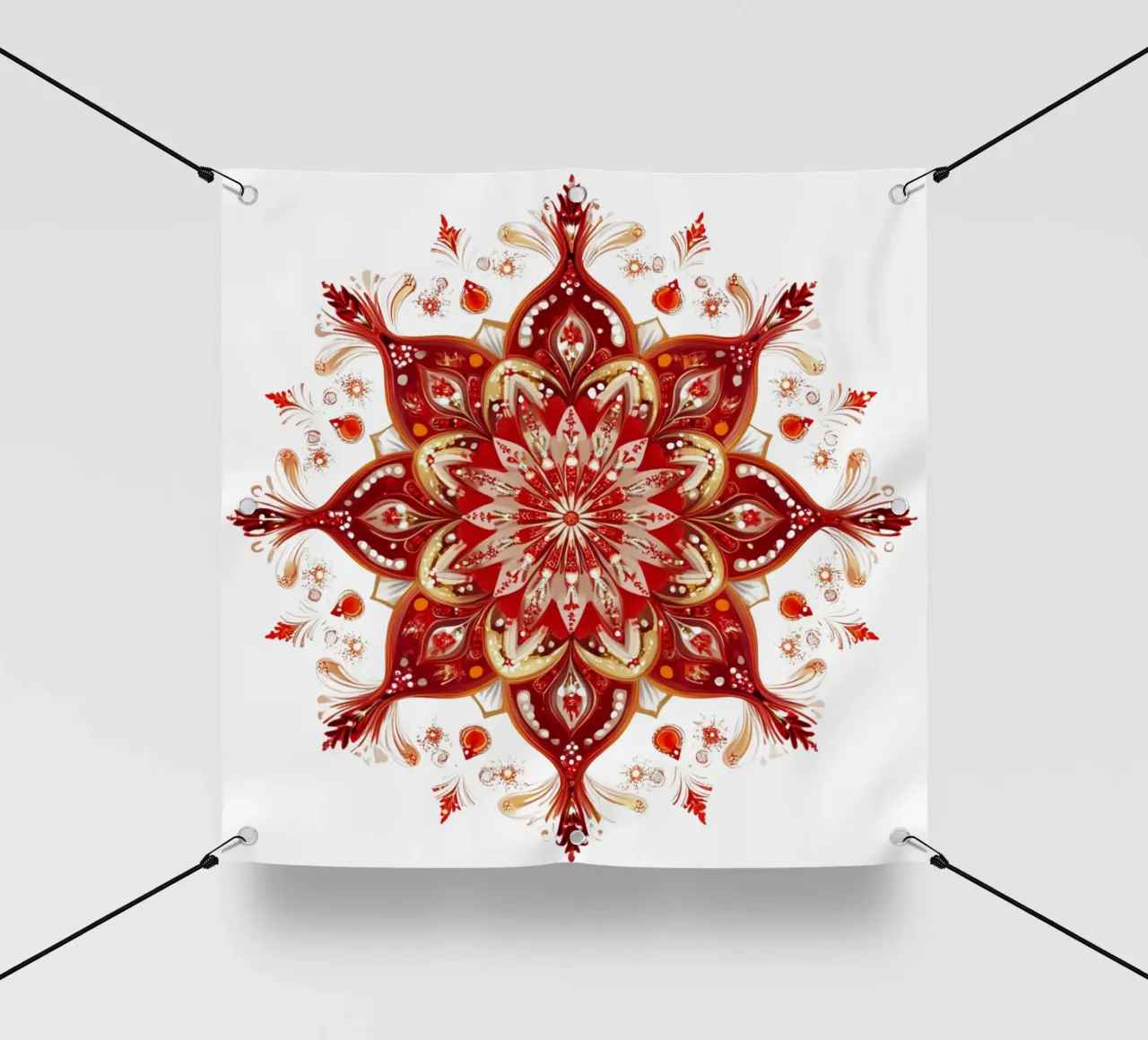 Mandala di Natale telo in pvc da Spiritual Touch