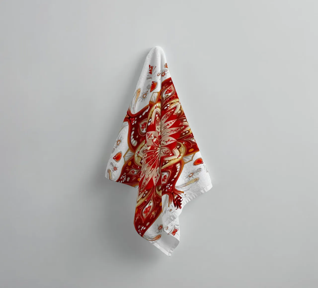 Mandala de Noël serviette de bain de Spiritual Touch