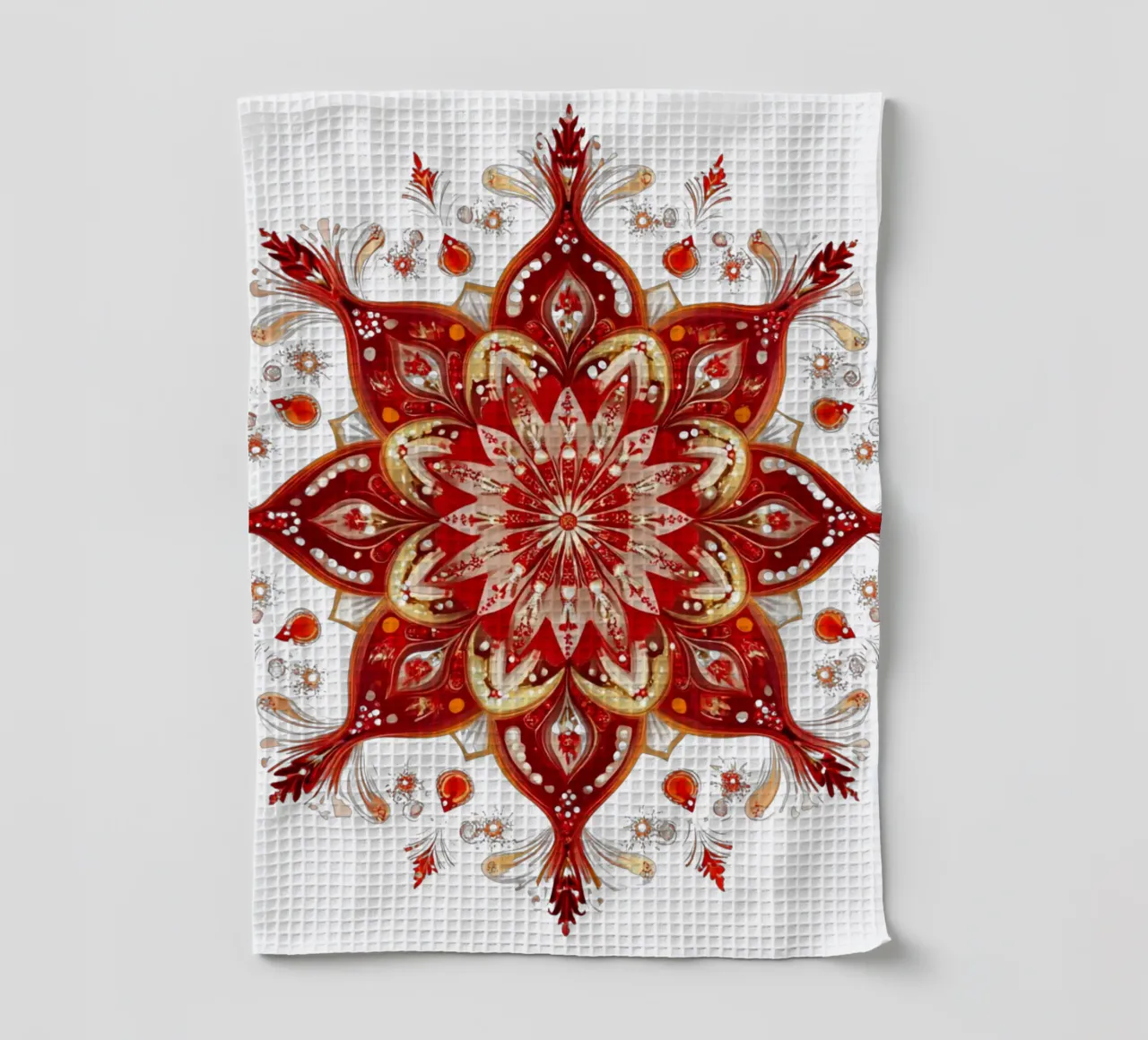 Mandala de Noël torchon de Spiritual Touch