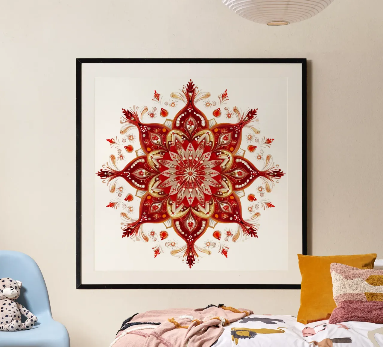 Christmas Mandala hahnemühle by Spiritual Touch