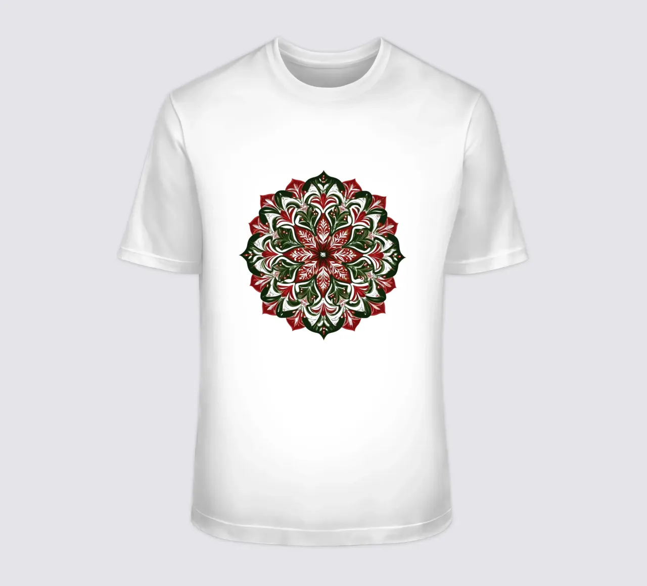 Mandala di Natale t-shirt da Spiritual Touch