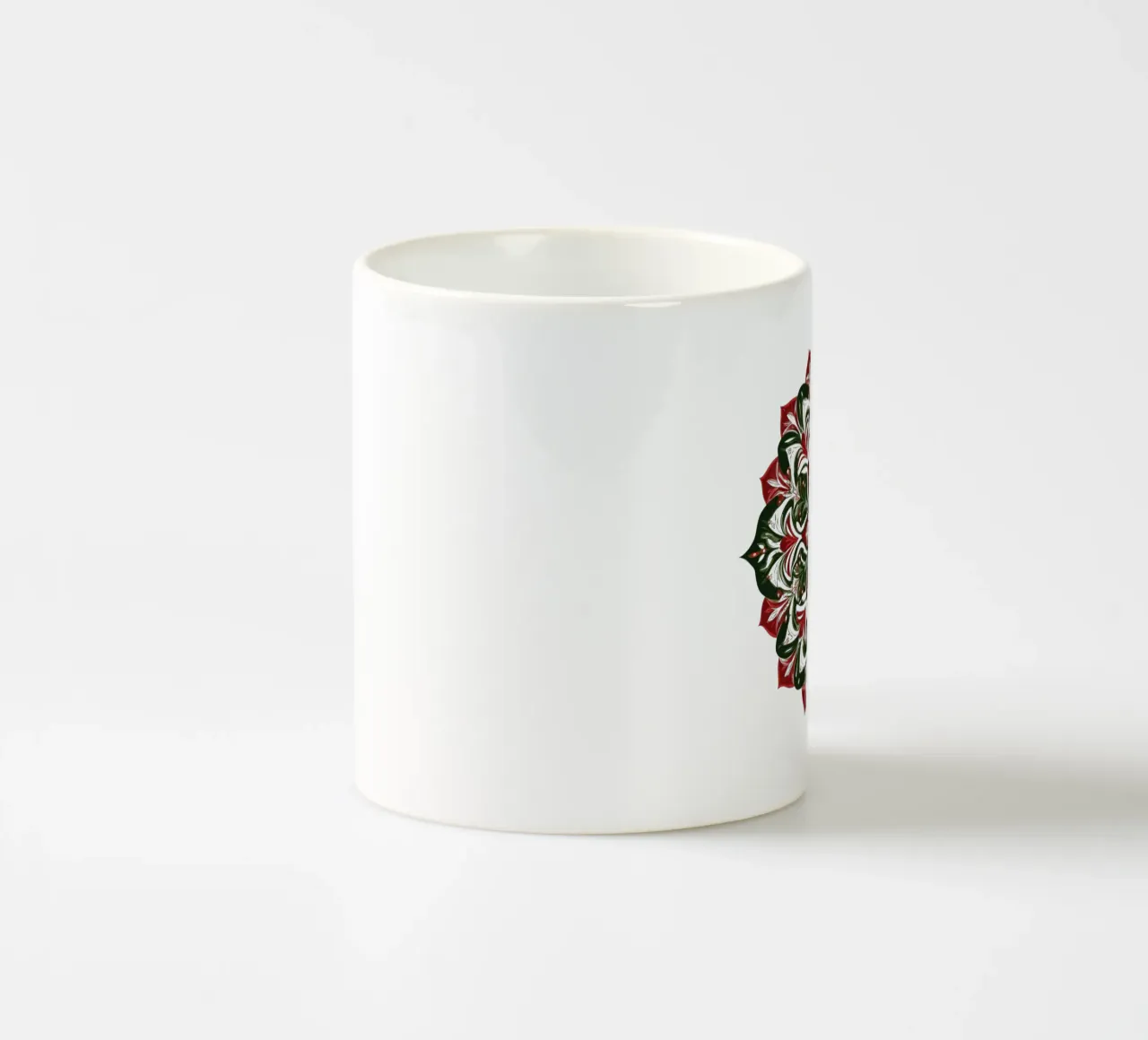 Mandala di Natale tazza in ceramica da Spiritual Touch