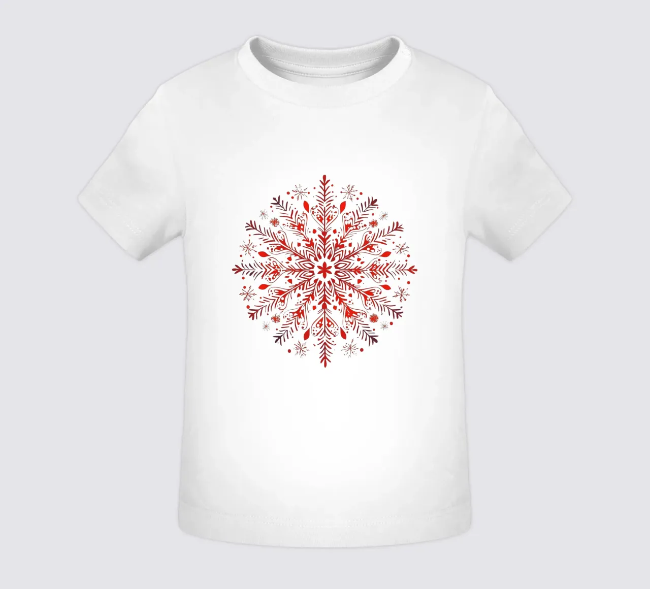 Christmas Mandala baby t-shirt by Spiritual Touch