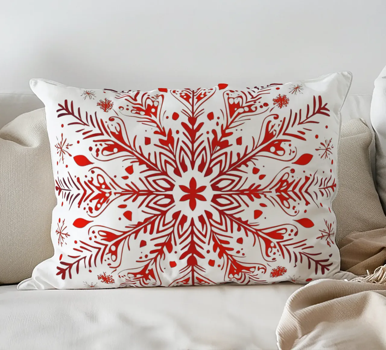 Mandala di Natale cuscino da Spiritual Touch