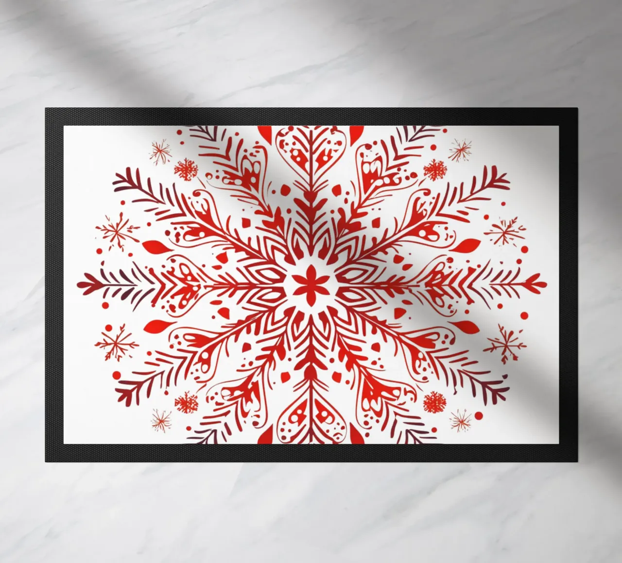 Mandala di Natale zerbino da Spiritual Touch