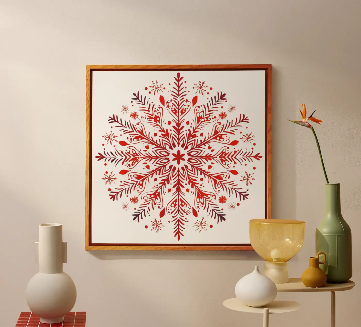 Mandala di Natale plexiglass da Spiritual Touch