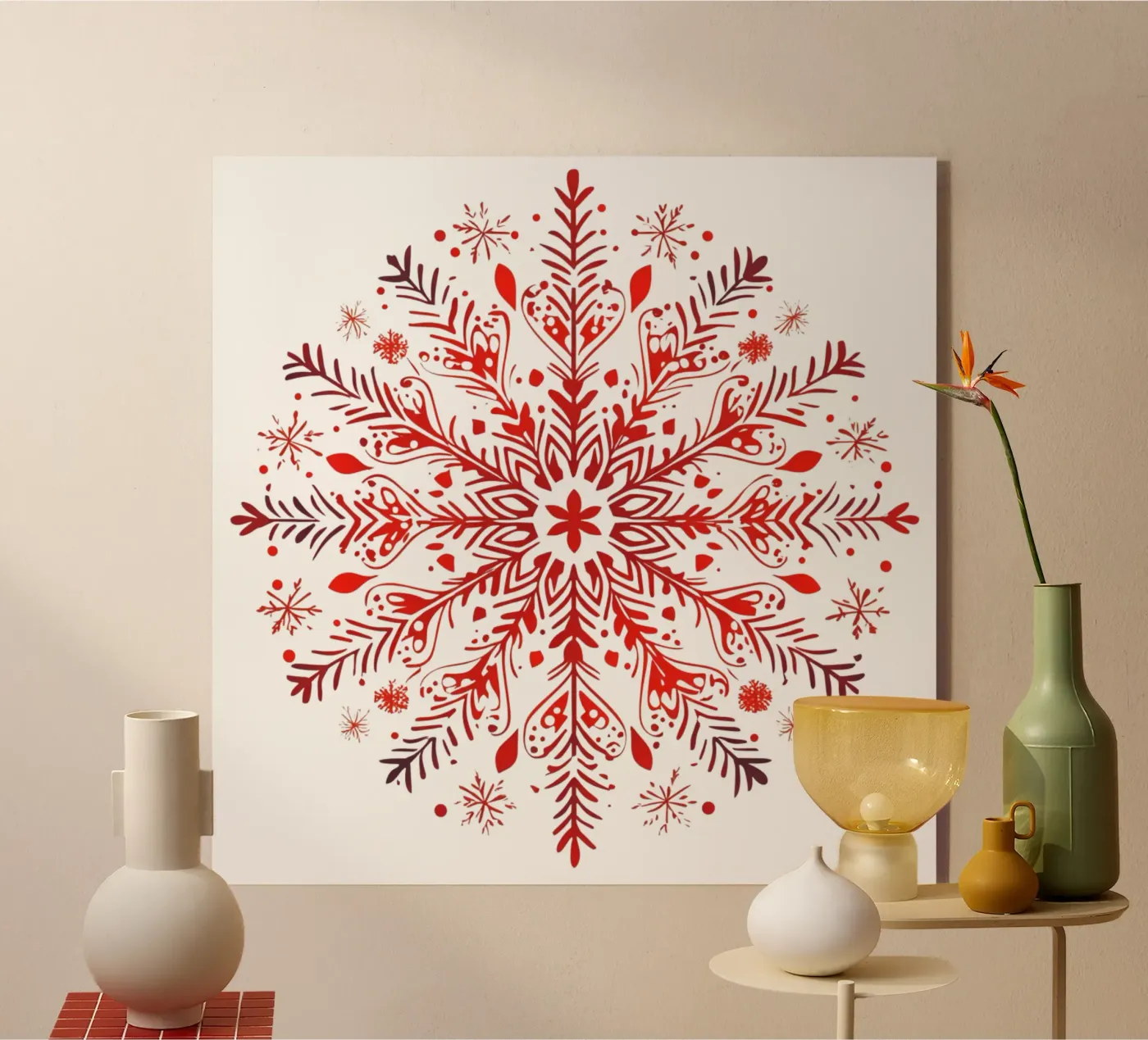 Mandala di Natale plexiglass da Spiritual Touch