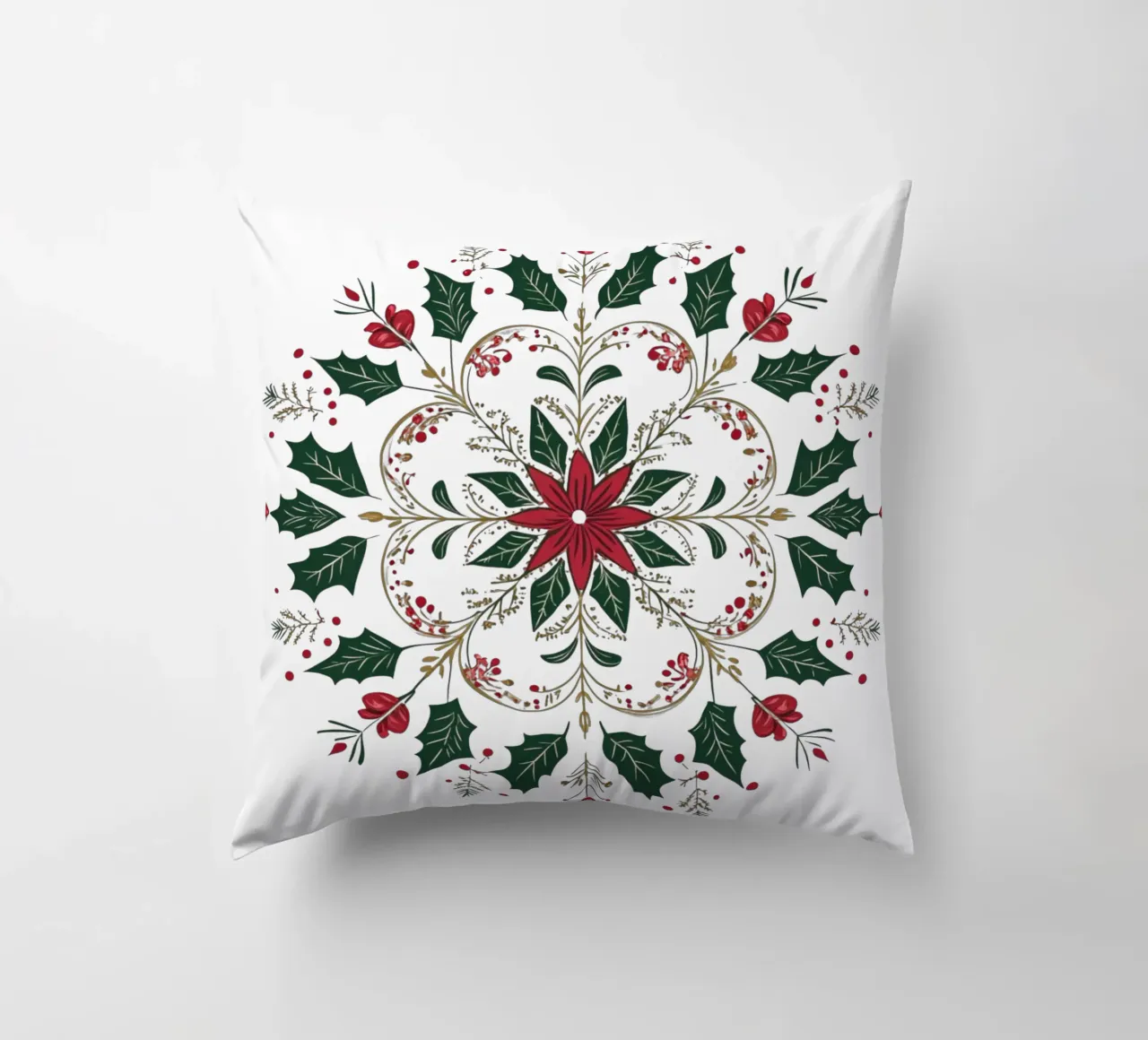 Mandala di Natale cuscino da Spiritual Touch