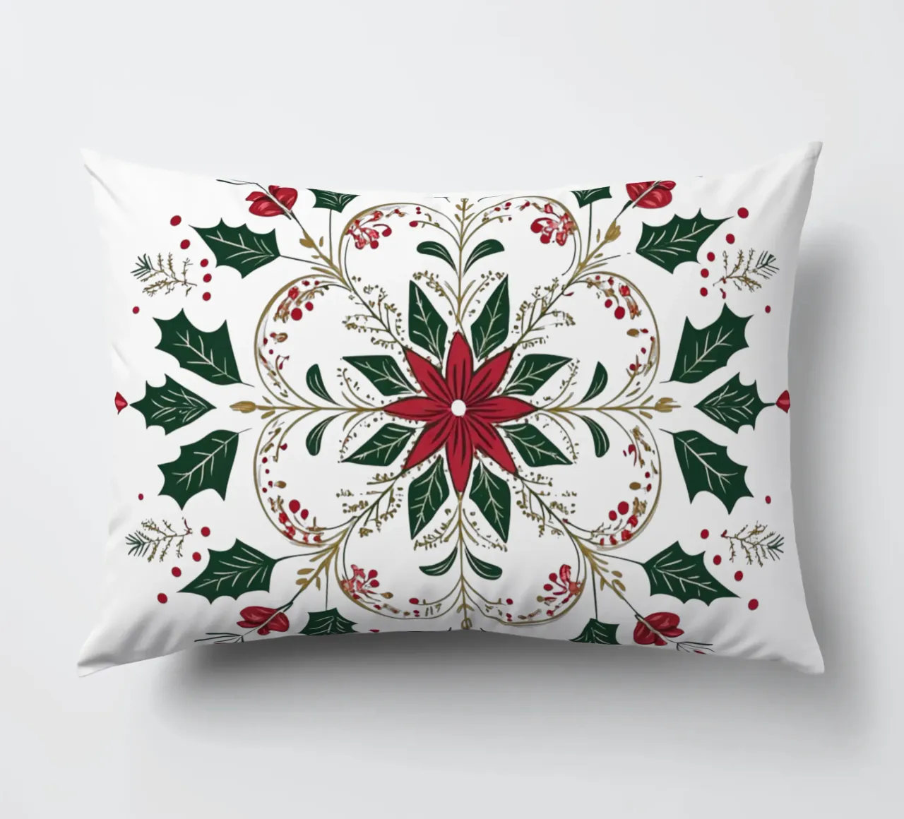 Mandala di Natale cuscino da Spiritual Touch