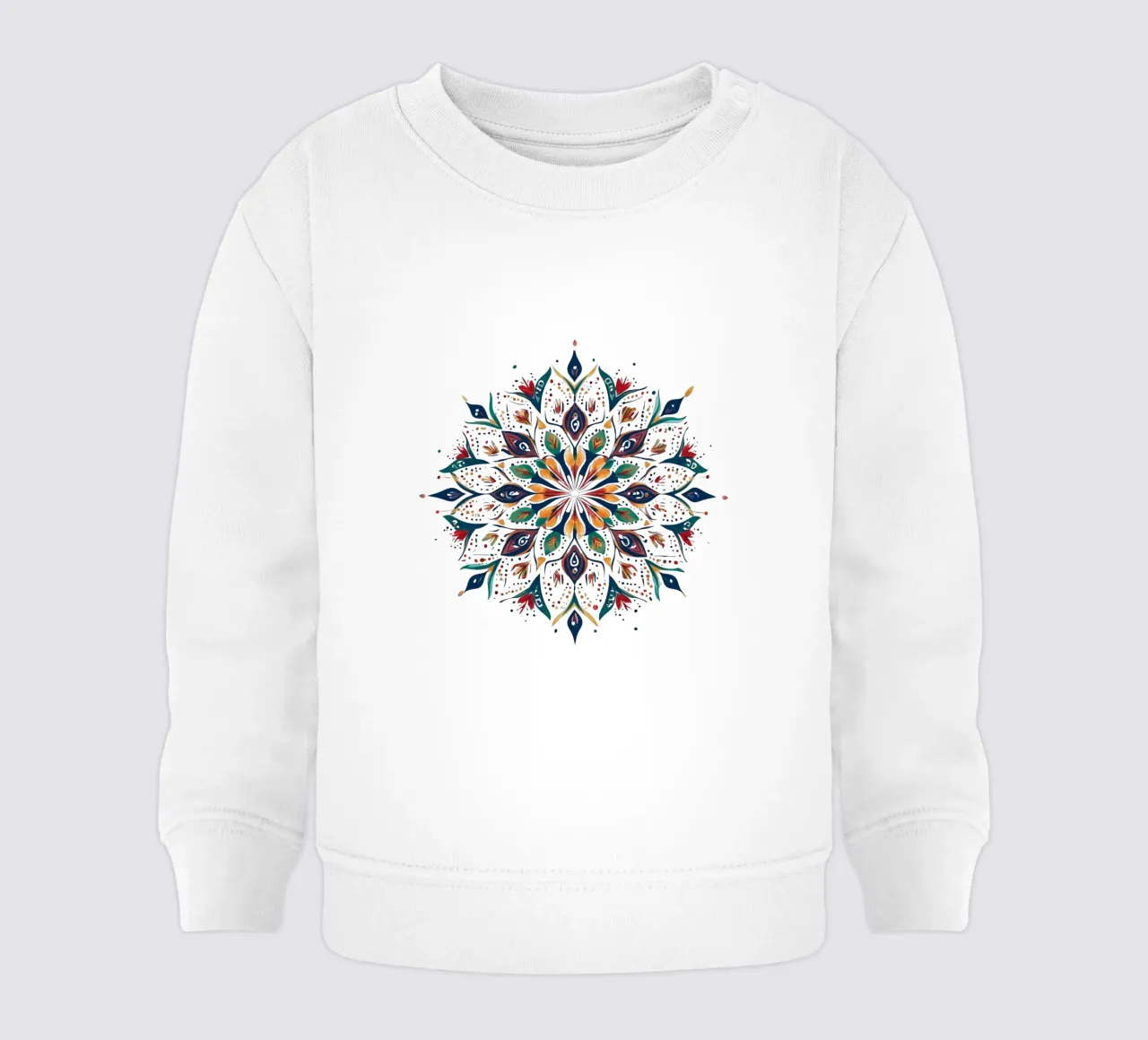 Mandala di Natale felpa neonato da Spiritual Touch