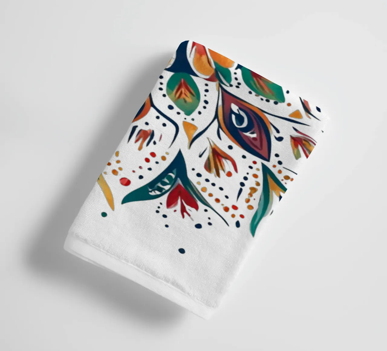Weihnachts-Mandala Handtuch von Spiritual Touch