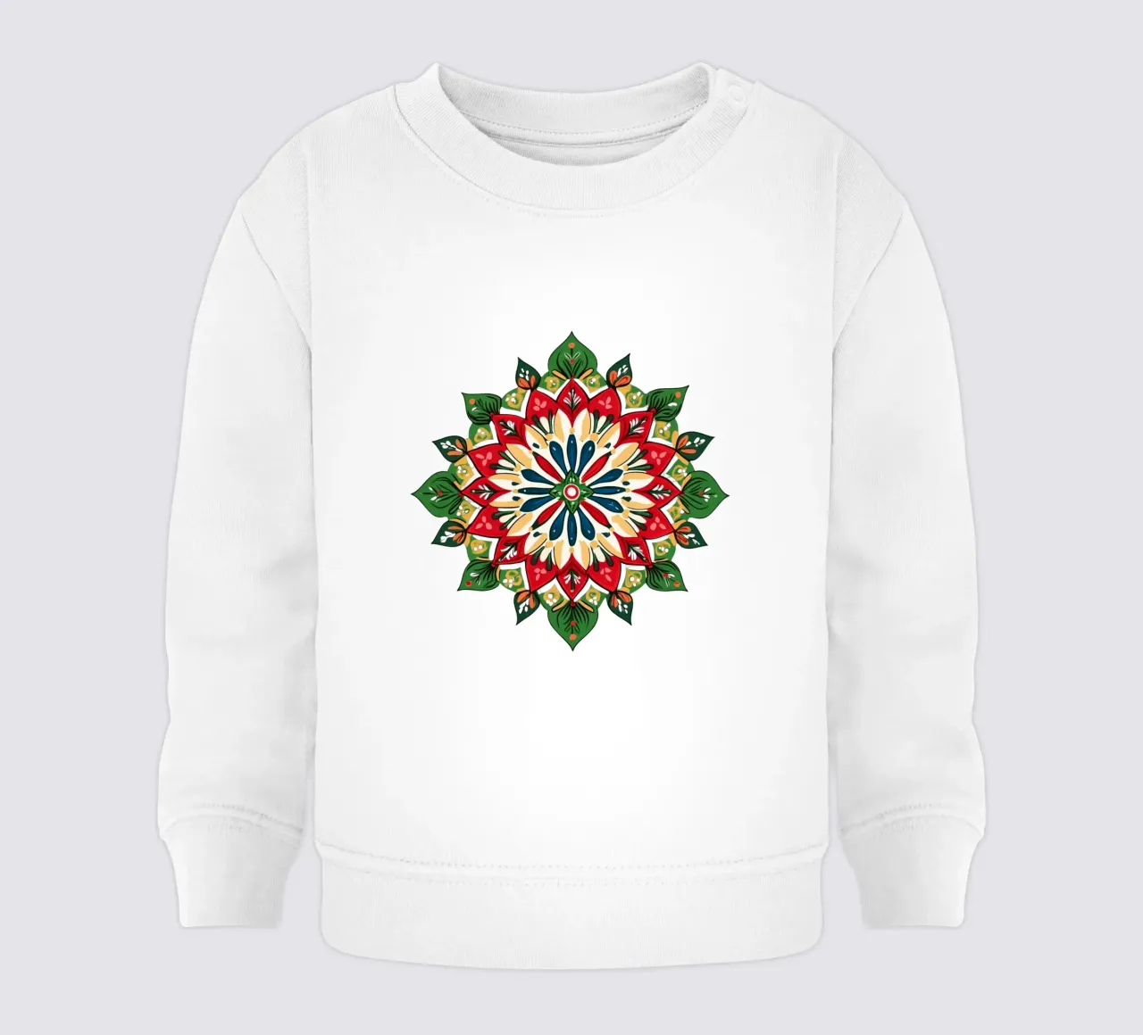 Mandala di Natale felpa neonato da Spiritual Touch