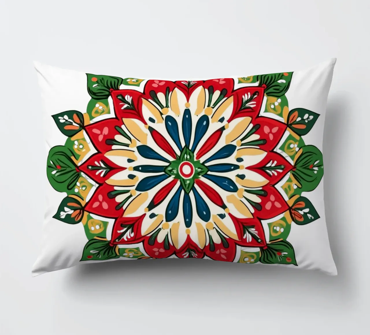 Mandala di Natale cuscino da Spiritual Touch