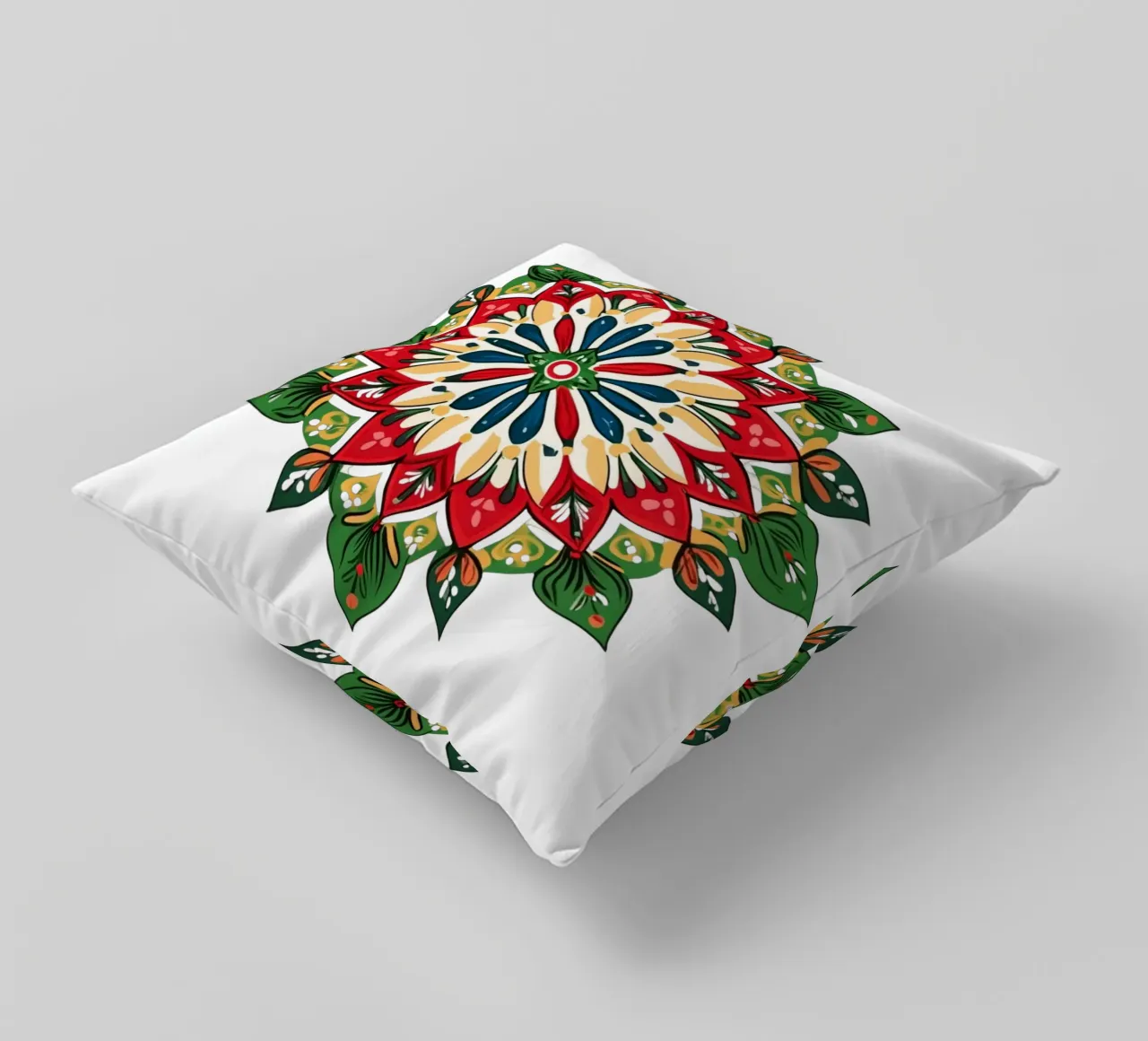 Mandala di Natale cuscino da Spiritual Touch