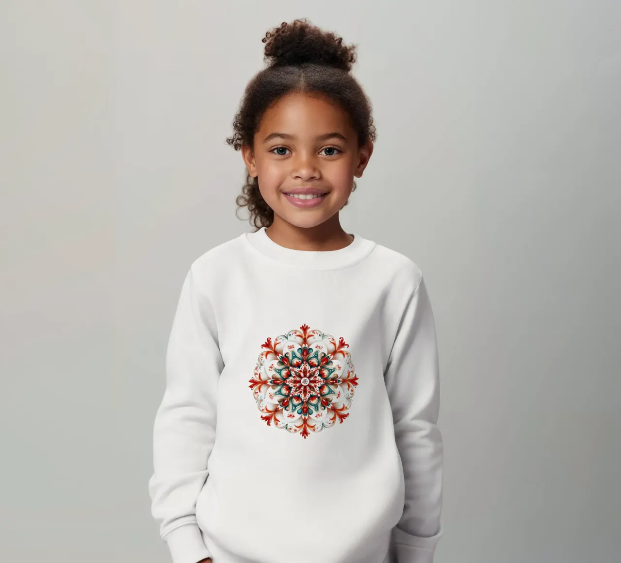 Mandala di Natale felpa bambino da Spiritual Touch