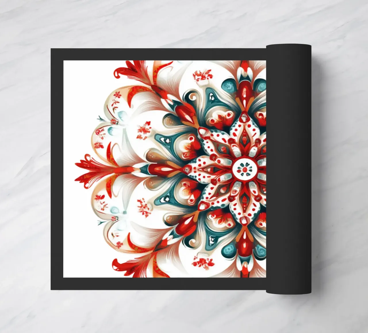 Mandala di Natale zerbino da Spiritual Touch