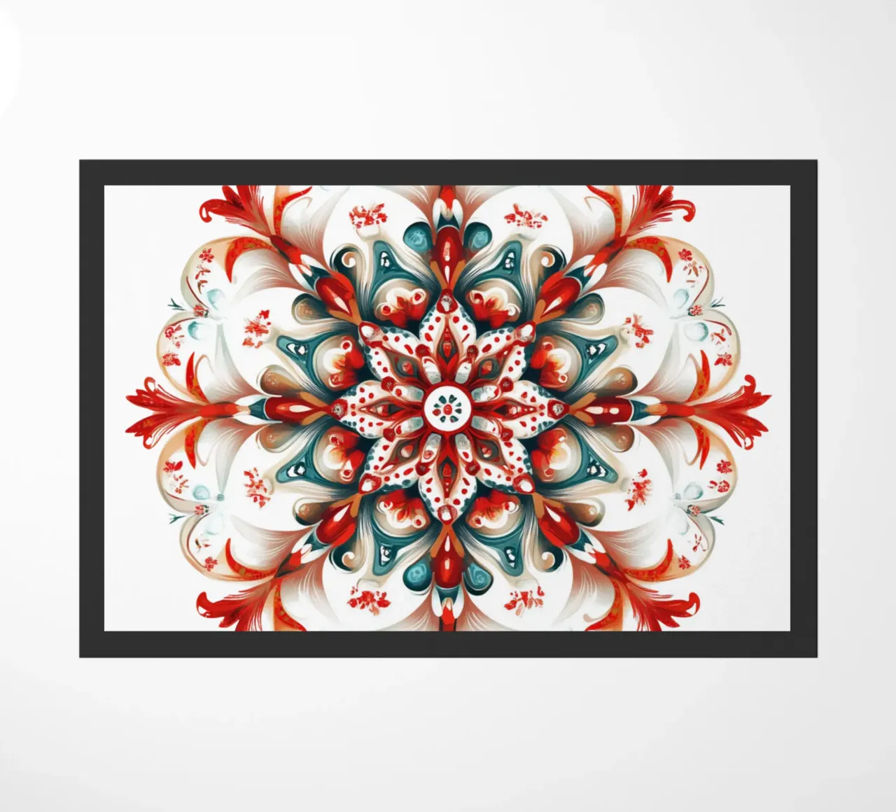 Mandala di Natale zerbino da Spiritual Touch