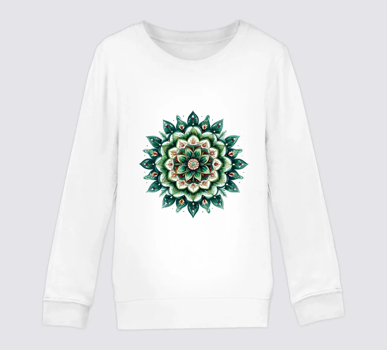 Mandala di Natale felpa bambino da Spiritual Touch