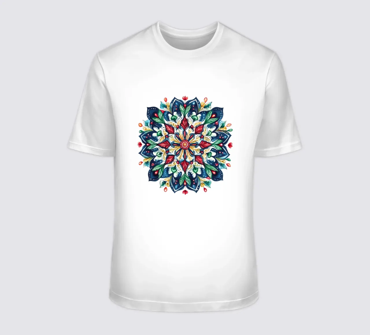 Mandala de Noël t-shirt de Spiritual Touch