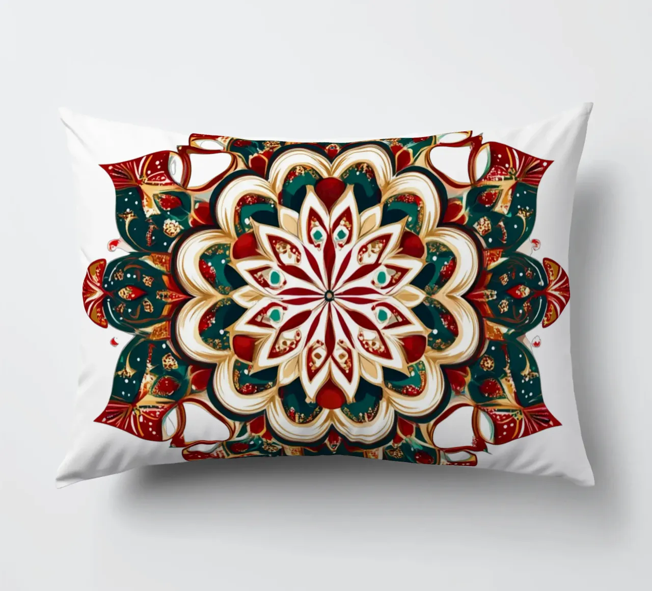 Mandala di Natale cuscino da Spiritual Touch