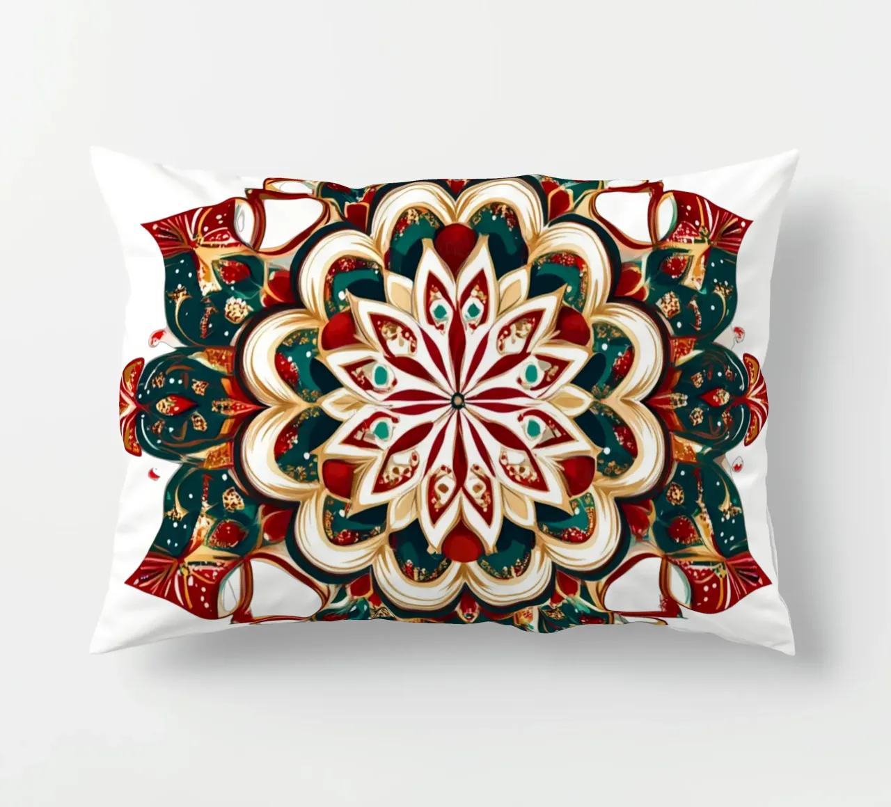 Mandala di Natale cuscino da Spiritual Touch