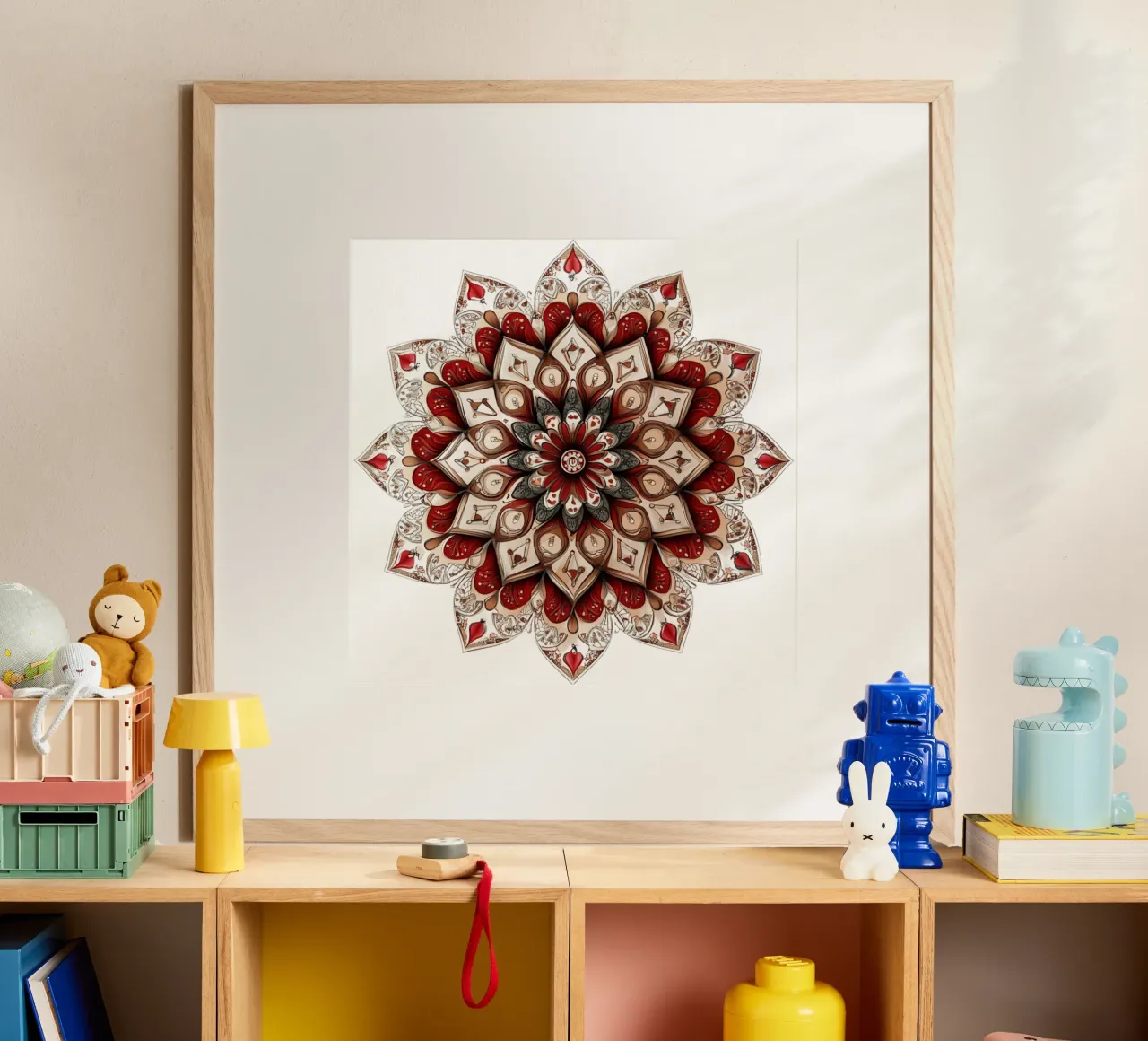 Mandala di Natale poster da Spiritual Touch