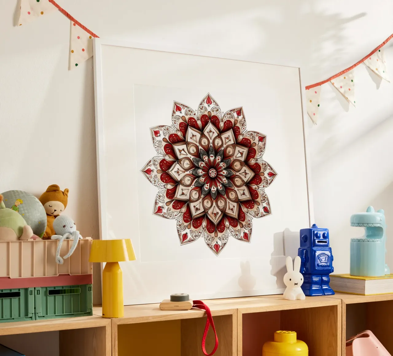 Mandala di Natale poster da Spiritual Touch