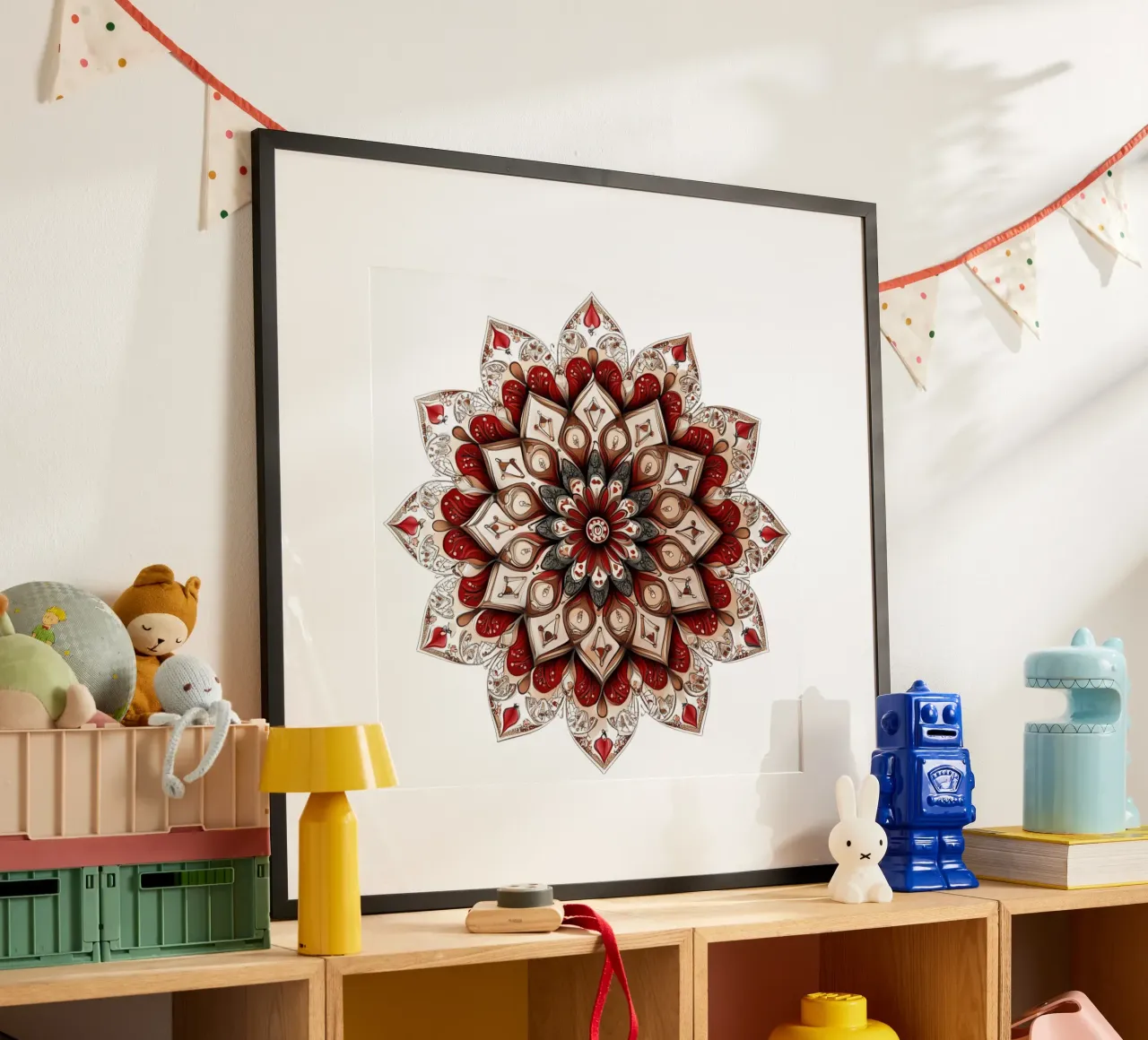 Mandala di Natale poster da Spiritual Touch