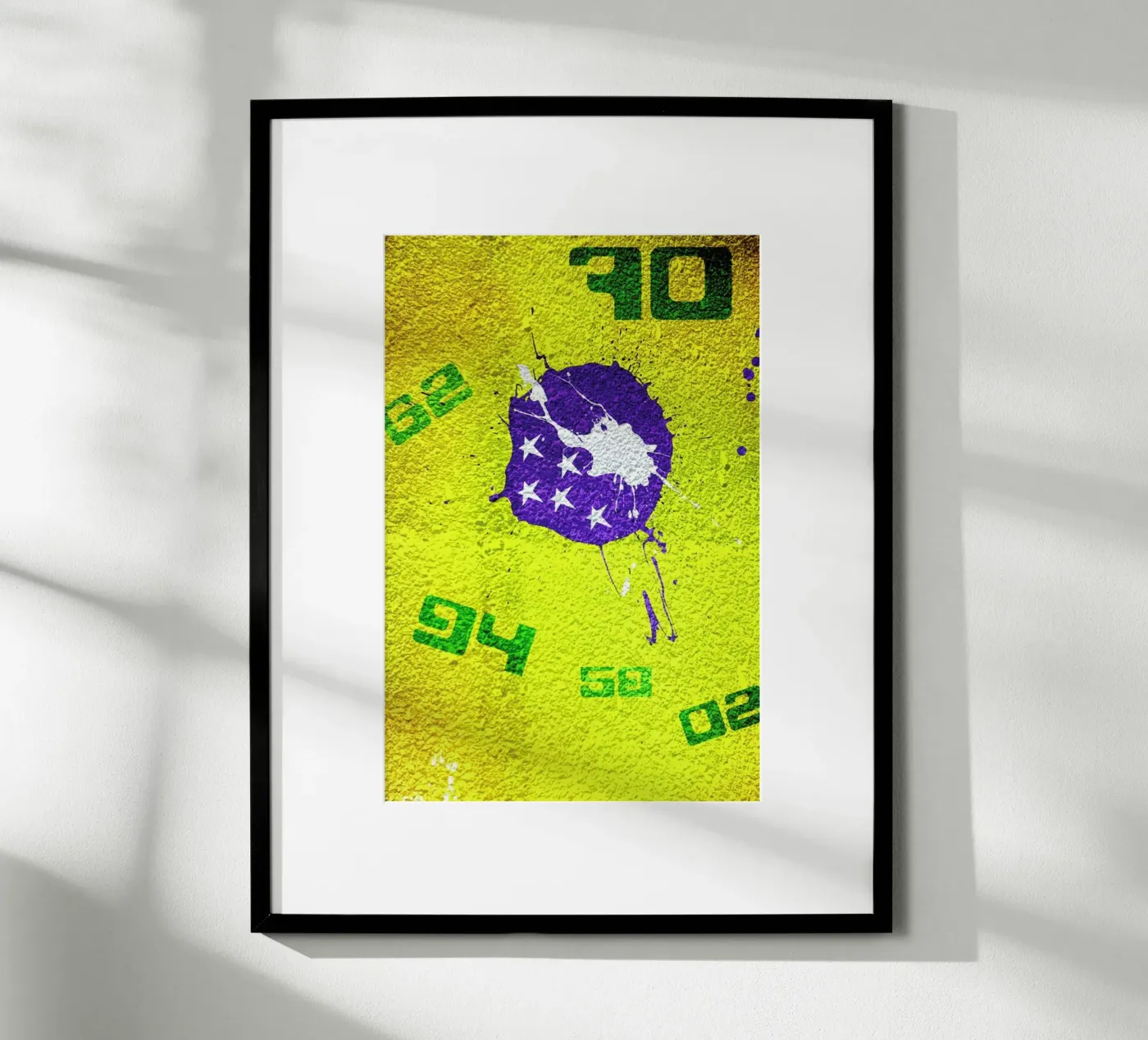 Brazil poster by David Curry