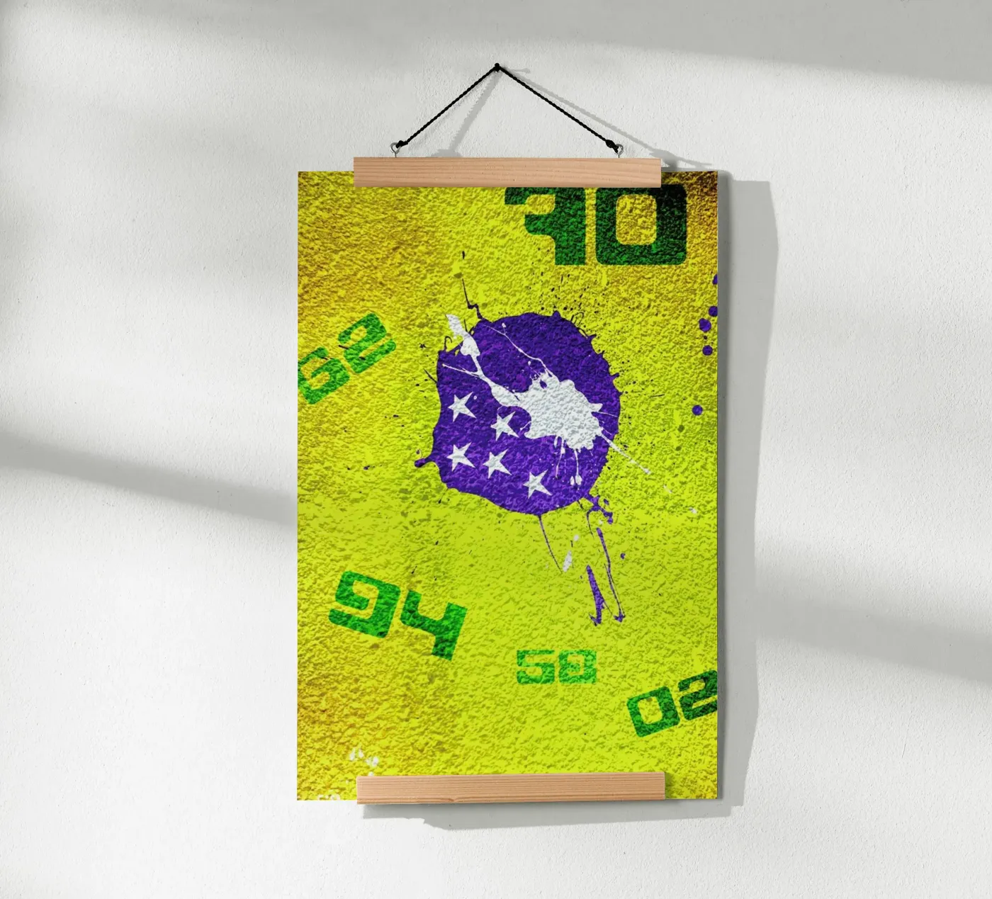 Brazil poster by David Curry