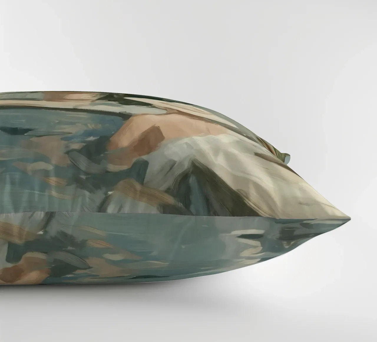 Benessere con cappello di paglia cuscino da Carinaprint