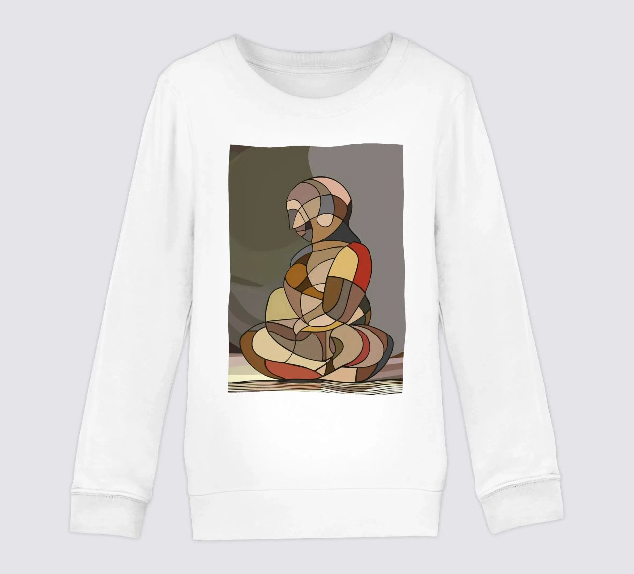Venus de Willendorf abstracta sudadera para niño de Caeson