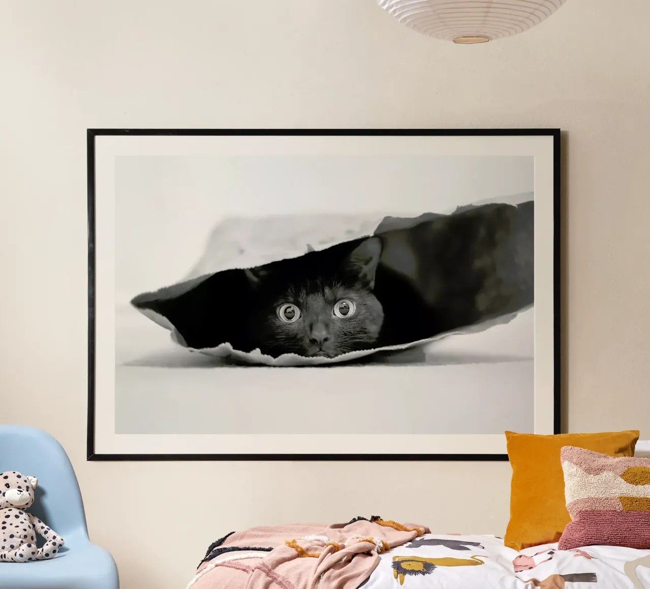 Cat In A Bag -Jeremy Holthuysen carta hahnemühle da Pictufy